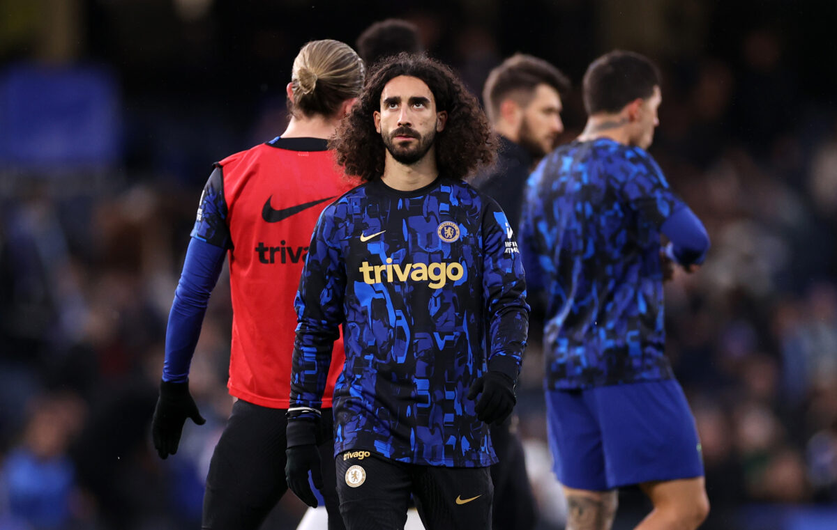 Marc Cucurella signed for Chelsea for £60 million in 2022. (Photo by Ryan Pierse/Getty Images)