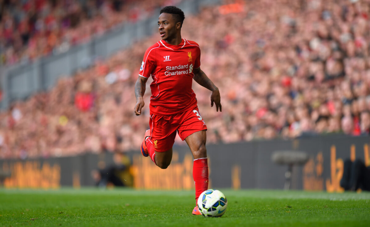 Raheem Sterling was voted Young Player of the Year for two years in a row at Liverpool (Photo by Stu Forster/Getty Images)