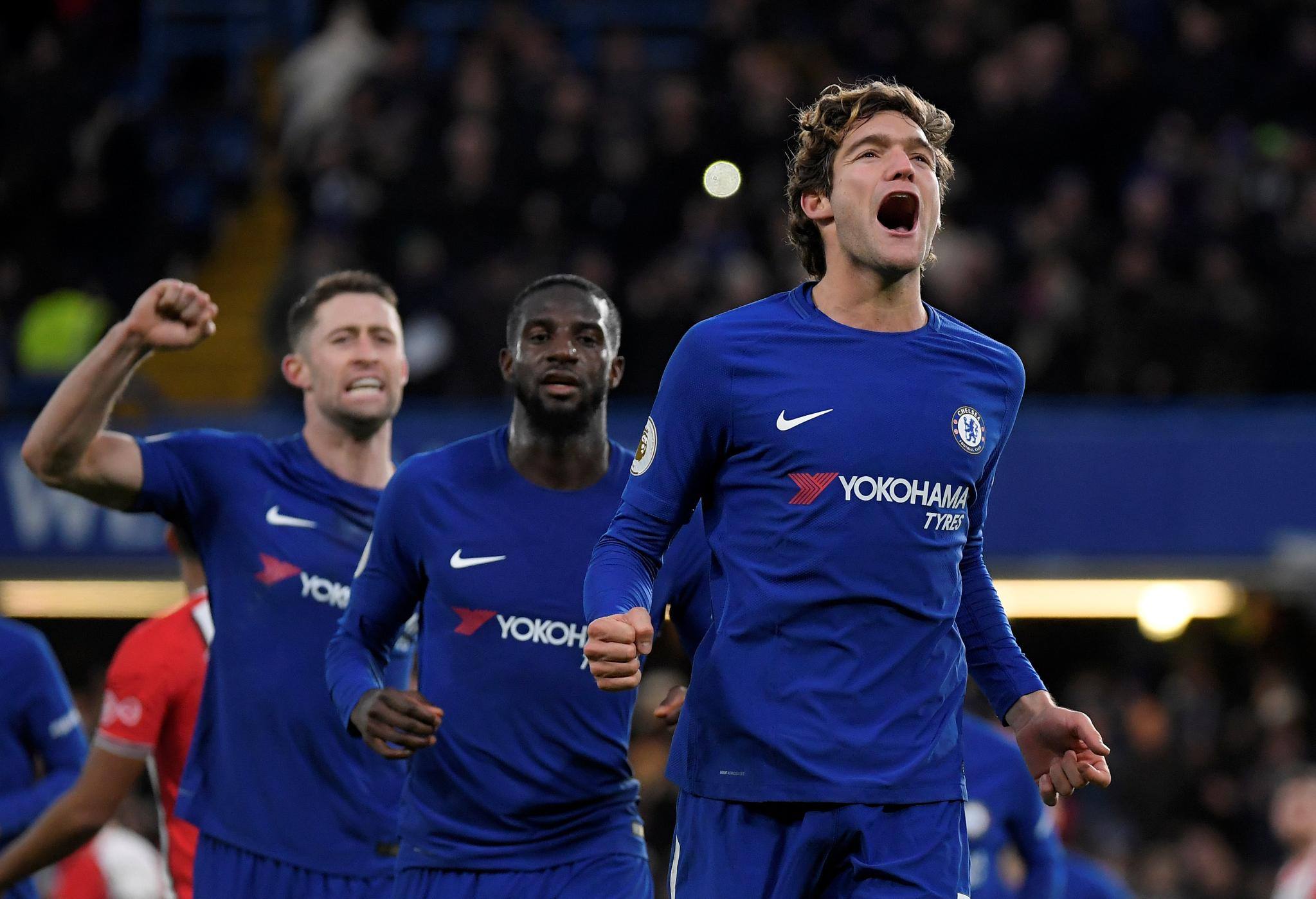 Chelsea Marcos Alonso requests Thomas Tuchel to drop him against Everton.