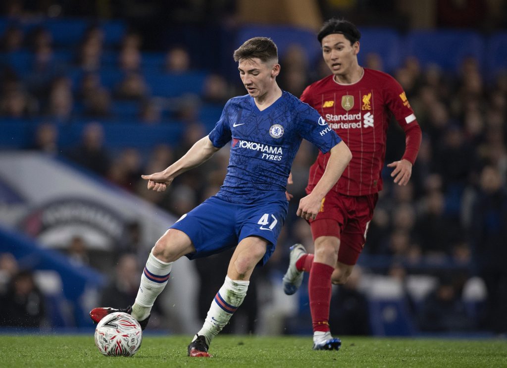 Chelsea starlet Billy Gilmour is back in training