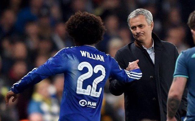 Jose Mourinho is keen to bring Willian to Tottenham Hotspur