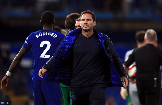 Frank lampard has admitted Tomori could leave