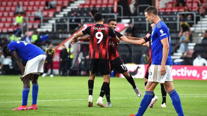 Former Chelsea youth star Dominic Solanke put Leicester to the sword