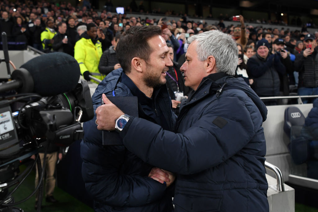 Lampard and Mourinho are set to go head to head once again