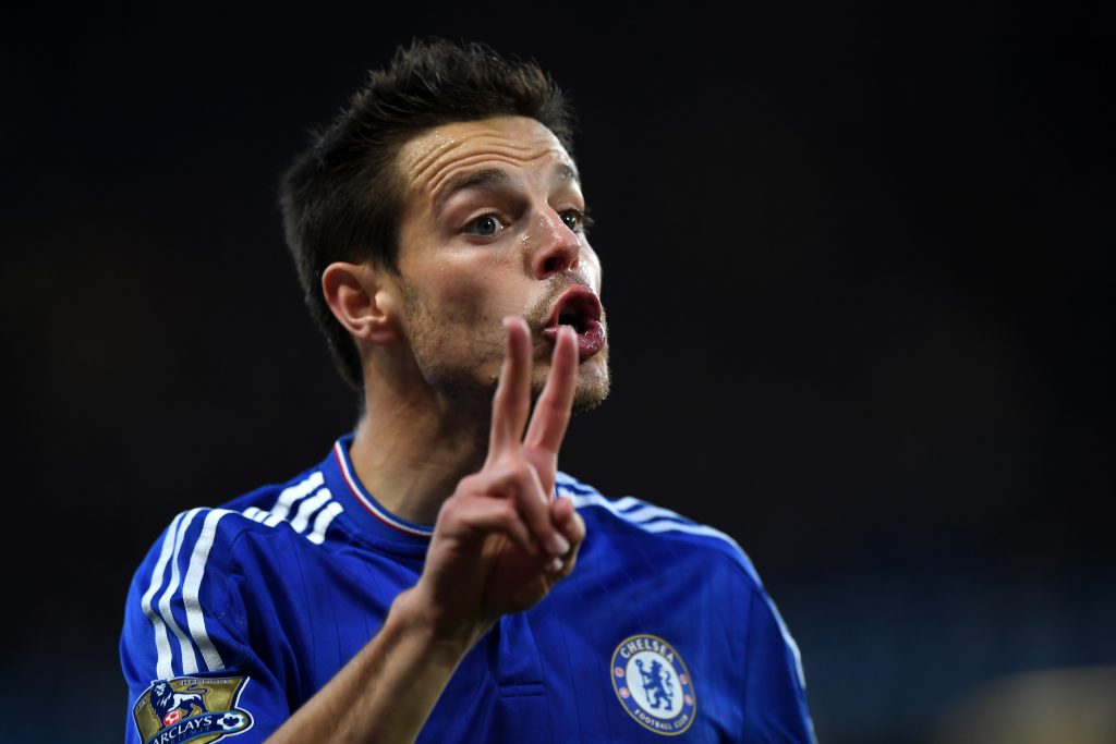LONDON, ENGLAND - MAY 02: Cesar Azpilicueta of Chelsea gestures during the Barclays Premier League match between Chelsea and Tottenham Hotspur at Stamford Bridge on May 02, 2016 in London, England.jd (Photo by Shaun Botterill/Getty Images)