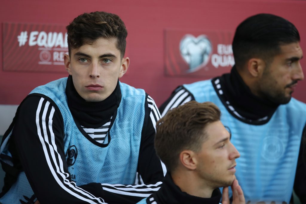 Kai Havertz is available for selection against Spurs, but Paul Merson believes Lampard should not start him. (GETTY Images)