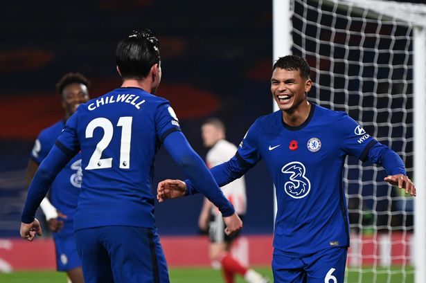 Chilwell (L) and Silva (R) were amongst the betetr players on the night