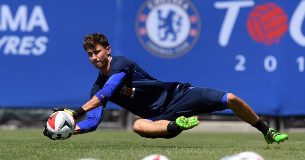 Nathan Baxter is a product of the Chelsea youth academy