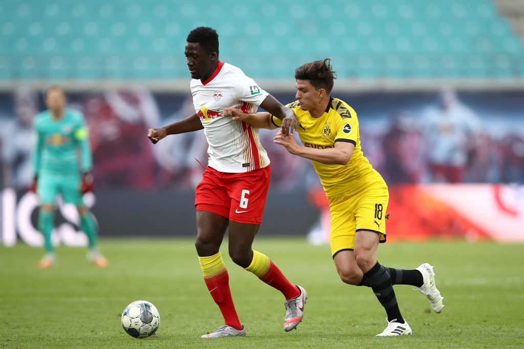Ibrahima Konate is now on Chelsea's radar but the Blues could face competition from Liverpool and Manchester United. (GETTY Images)