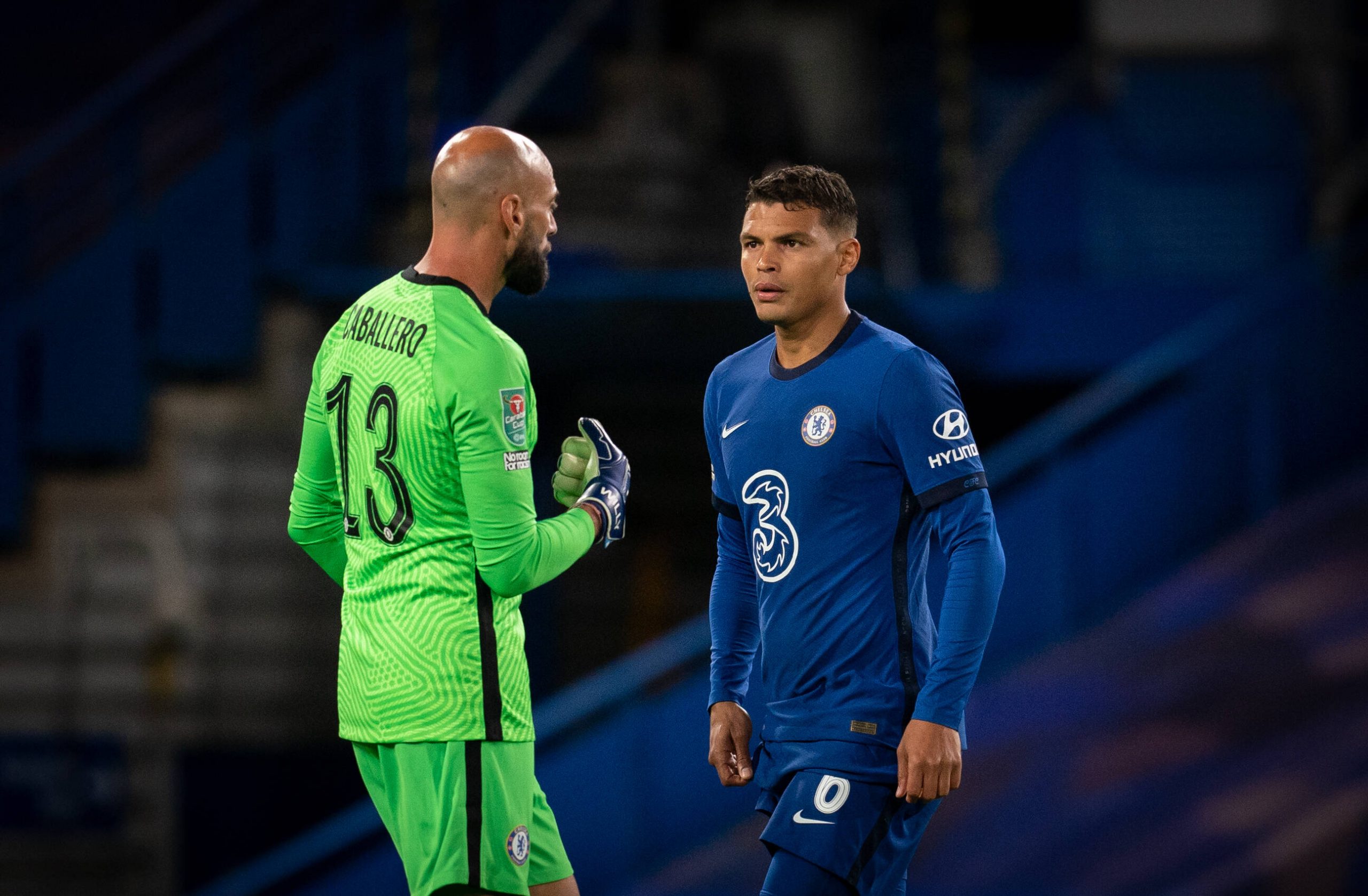 Thiago Silva and Willy Caballero were to be affected by the CONMEBOL ruling of South American qualifiers for the FIFA World Cup. (imago Images)