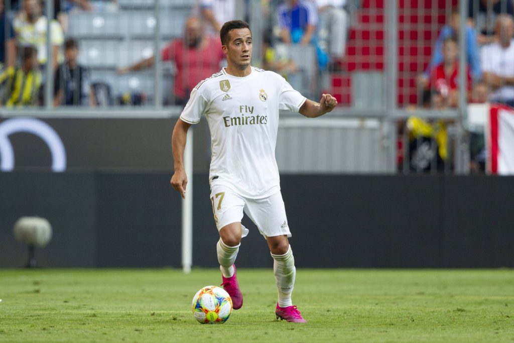 Lucas Vazquez is in the final few weeks of his contract with Real Madrid