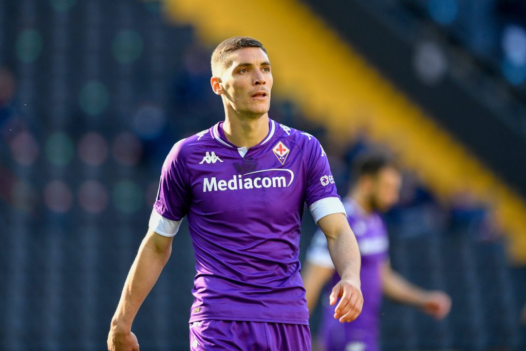 Nikola Milenkovic in action for Fiorentina. (imago Images)