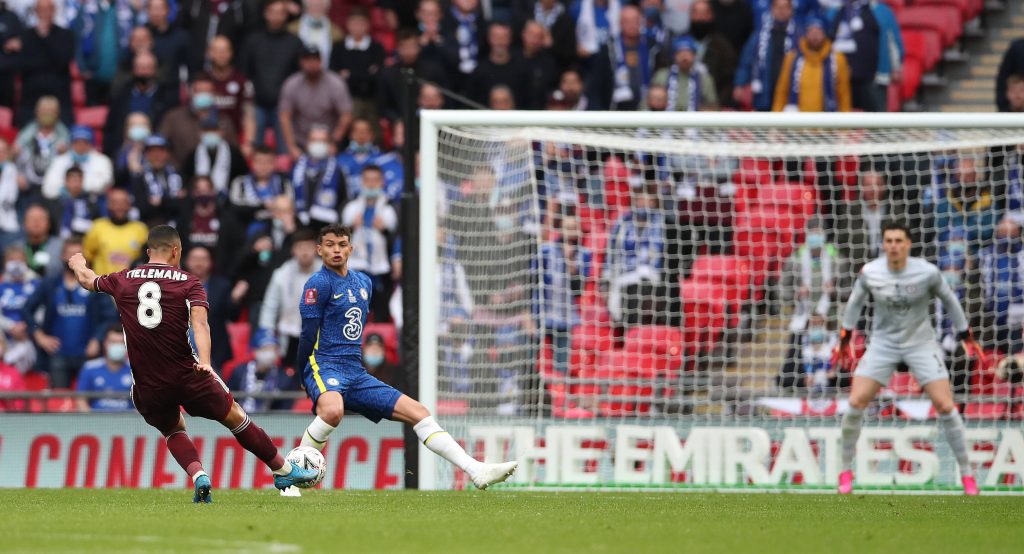 Youri Tielemans scored a screamer against Chelsea in the FA Cup final.
