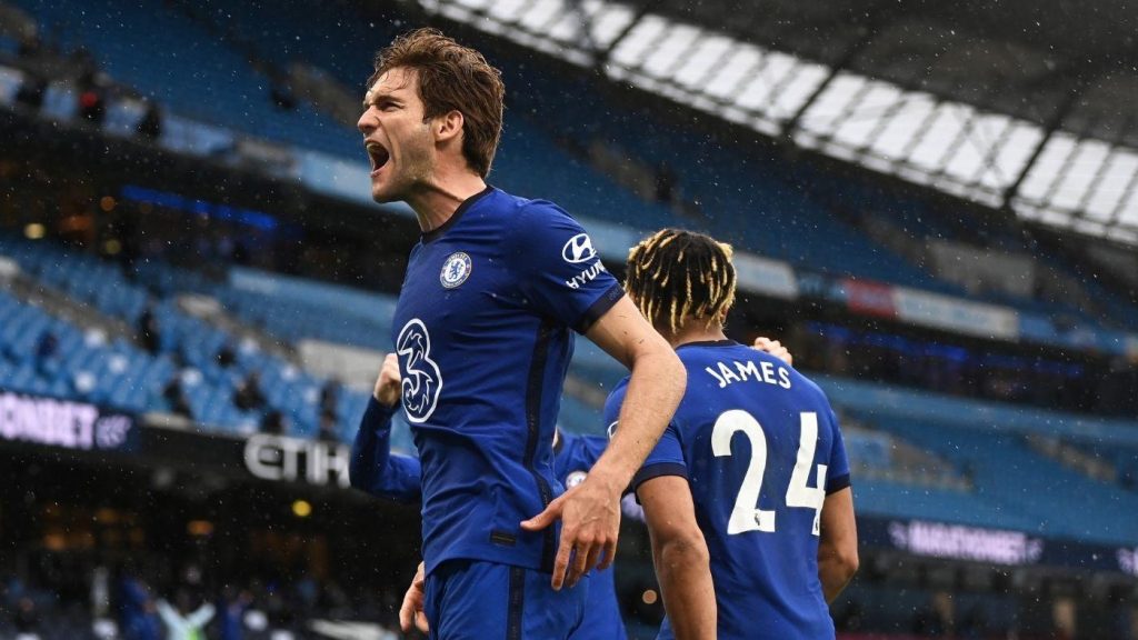 Marcos Alonso struggled for game-time in 2020/21