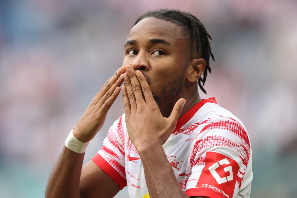 Former RB Leipzig forward Nkunku is now at Chelsea. (GETTY Images)