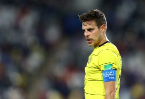 Cesar Azpilicueta is out of contract this summer. (Photo by Francois Nel/Getty Images)