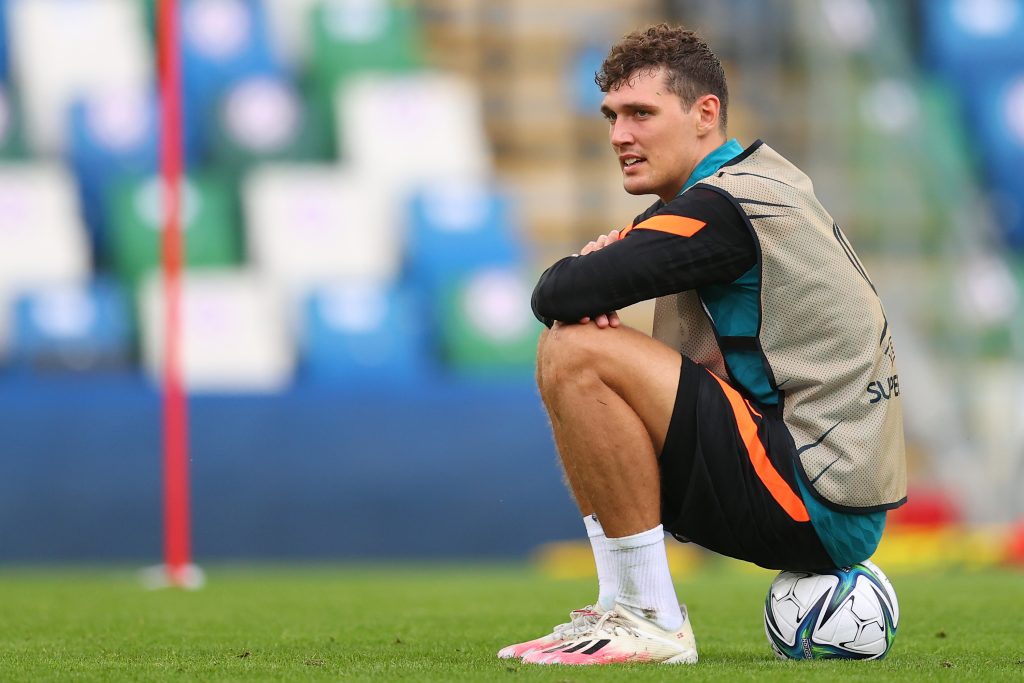 Andreas Christensen will return to training today. (Photo by Catherine Ivill/Getty Images)