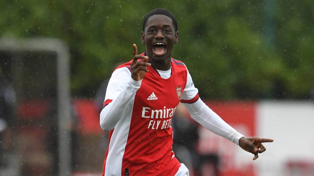 Khayon Edwards is a talented striker at Arsenal's academy.