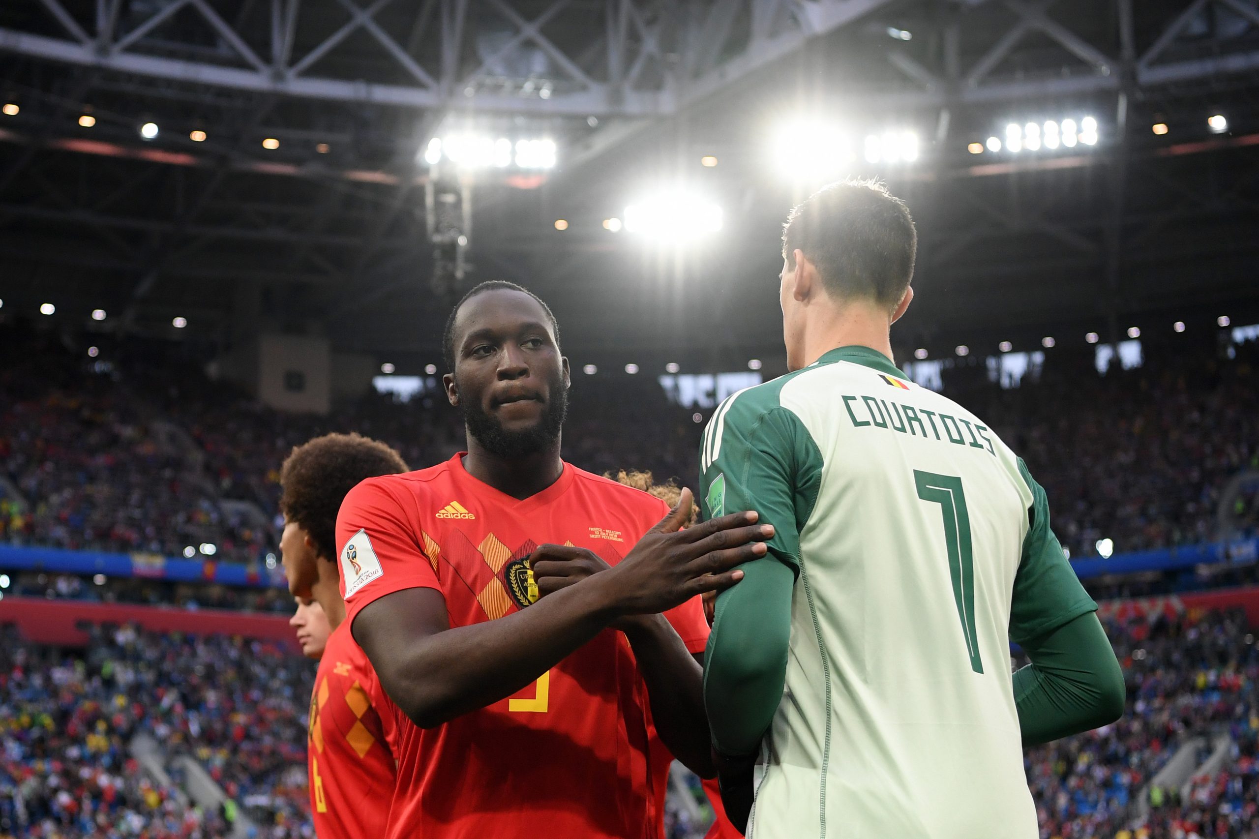 Romelu Lukaku backed to succeed at Chelsea by Thibaut Courtois. (Photo by Laurence Griffiths/Getty Images)