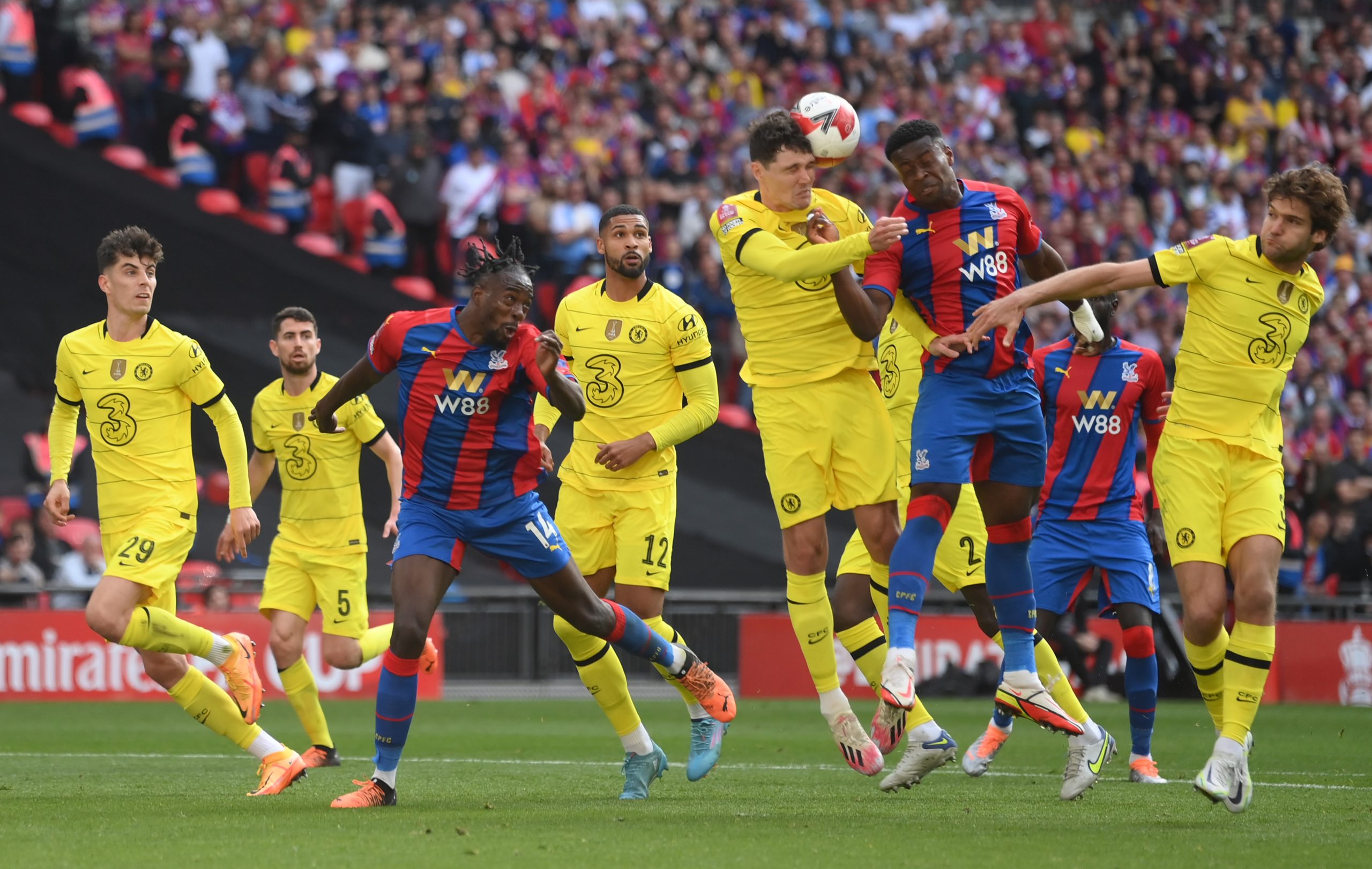 Chelsea beat Crystal Palace in the FA Cup semi-final. (Photo by Mike Hewitt/Getty Images)