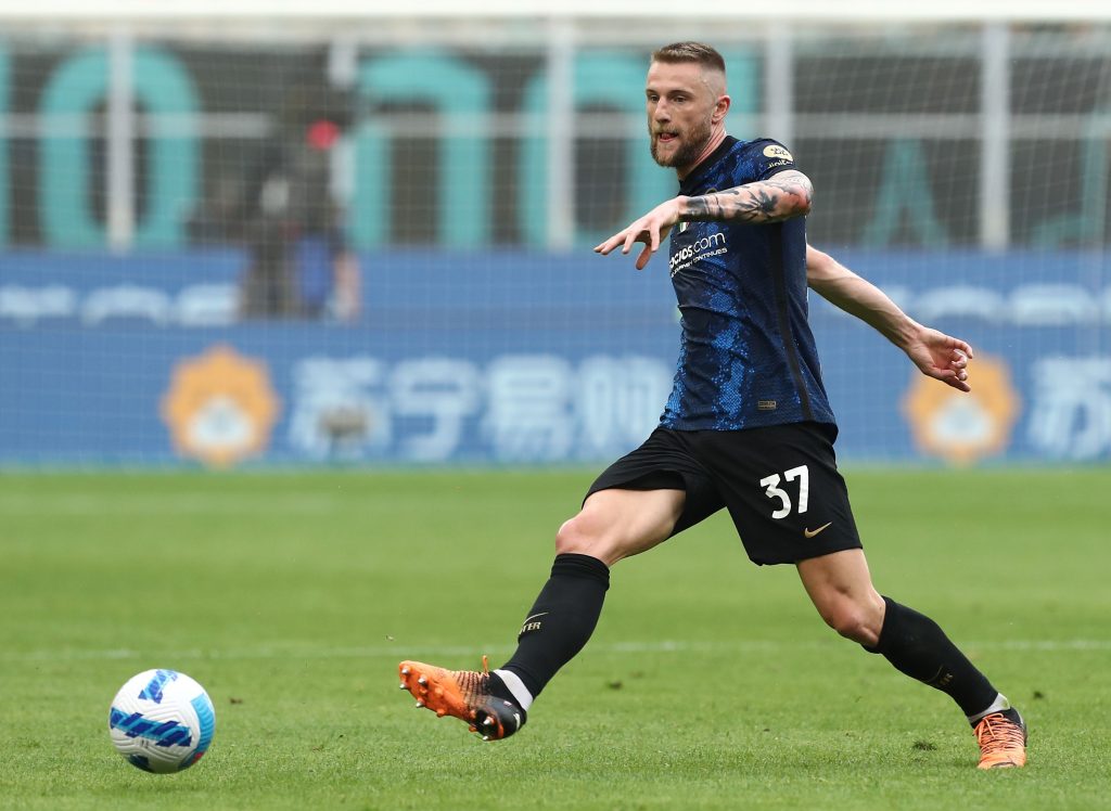 Chelsea have been linked with a move for Inter Milan's Milan Skriniar. (Photo by Marco Luzzani/Getty Images)
