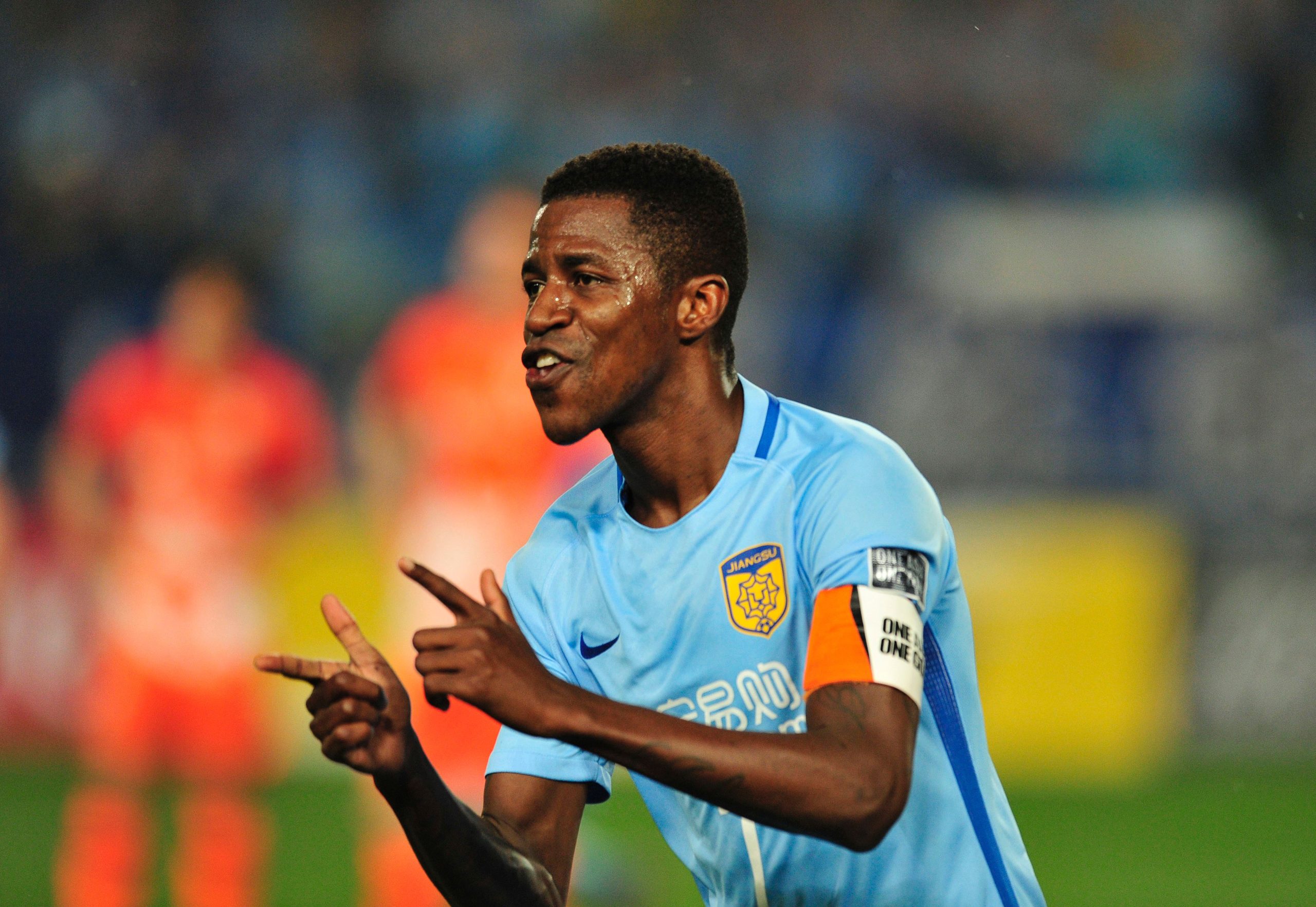 Ramires during his time at Jiangsu Suning after he left Chelsea in 2016.