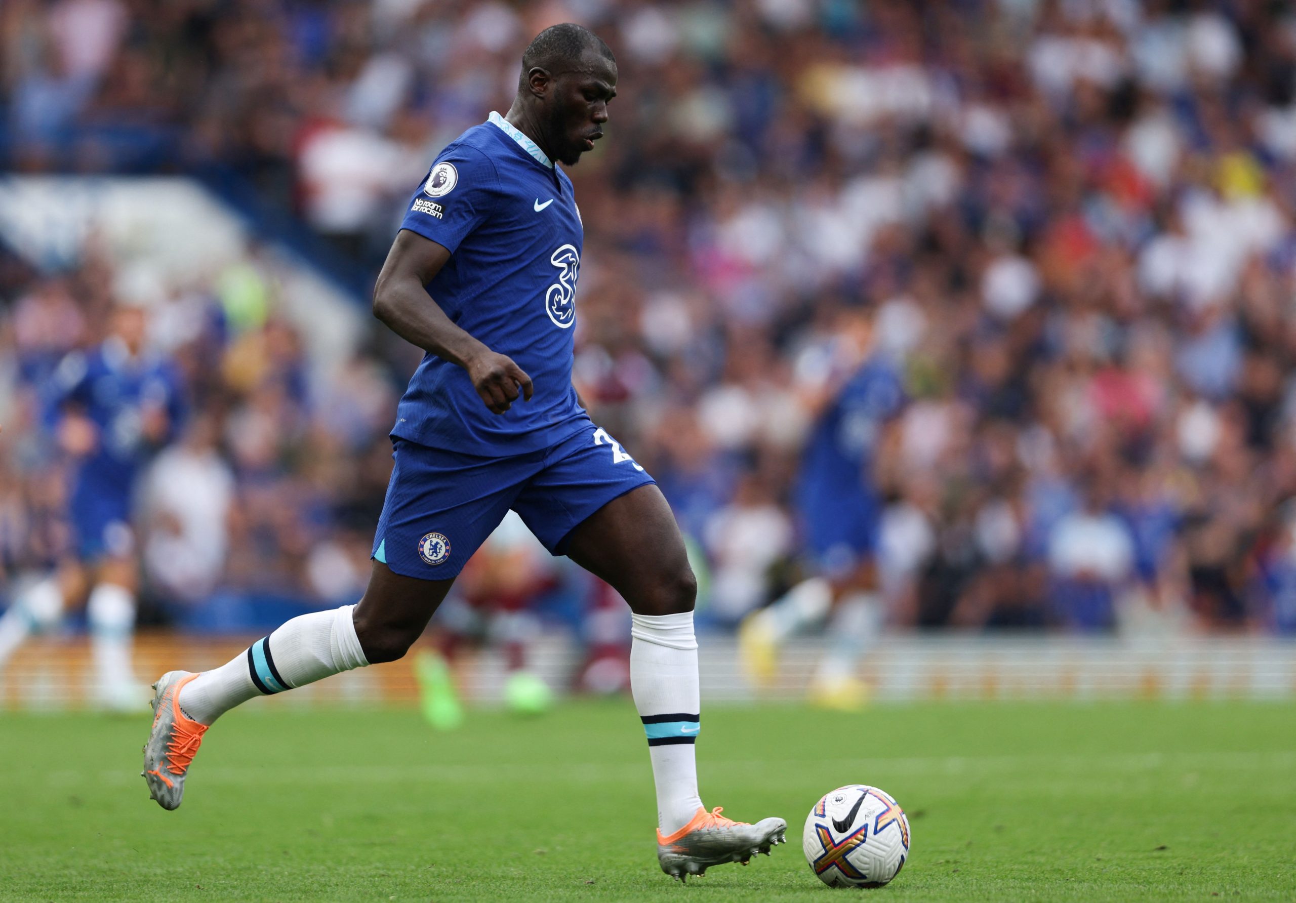 Kalidou Koulibaly joined Chelsea from Napoli last summer.