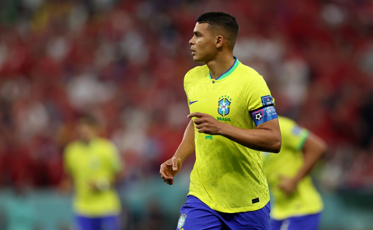 Chelsea and Brazil defender Thiago Silva denies rumors about retirement from international duty. (Photo by Lars Baron/Getty Images)