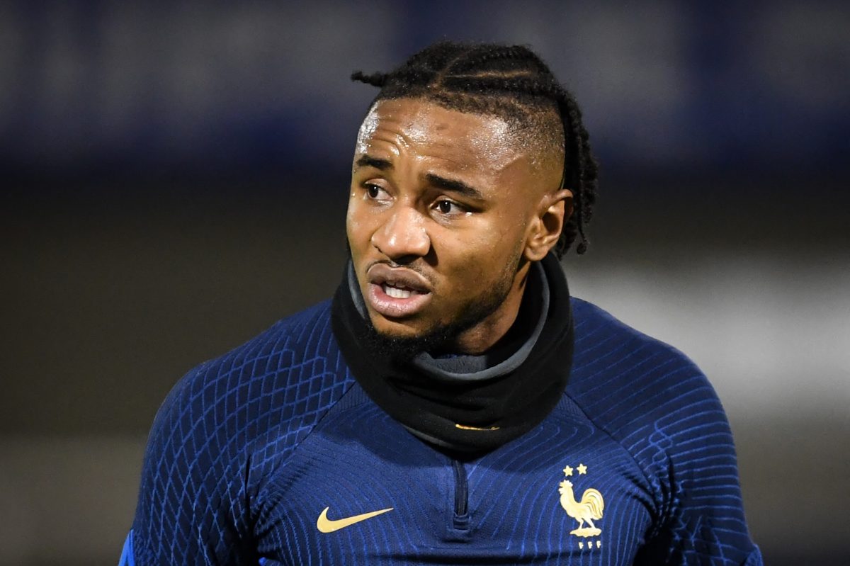 Chelsea medical staff are unwilling to rush Christopher Nkunku back into action .  (Photo by BERTRAND GUAY/AFP via Getty Images)