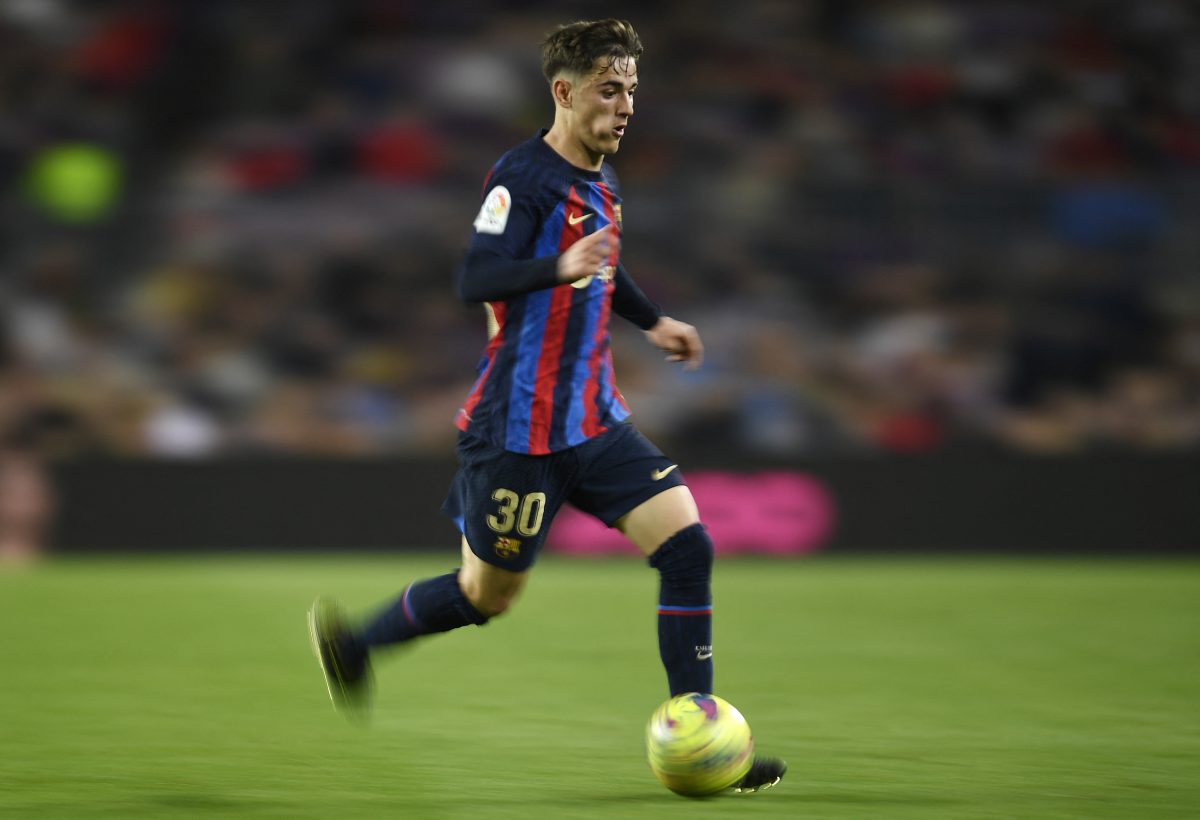Chelsea are monitoring Barcelona youngster situation Gavi this summer.