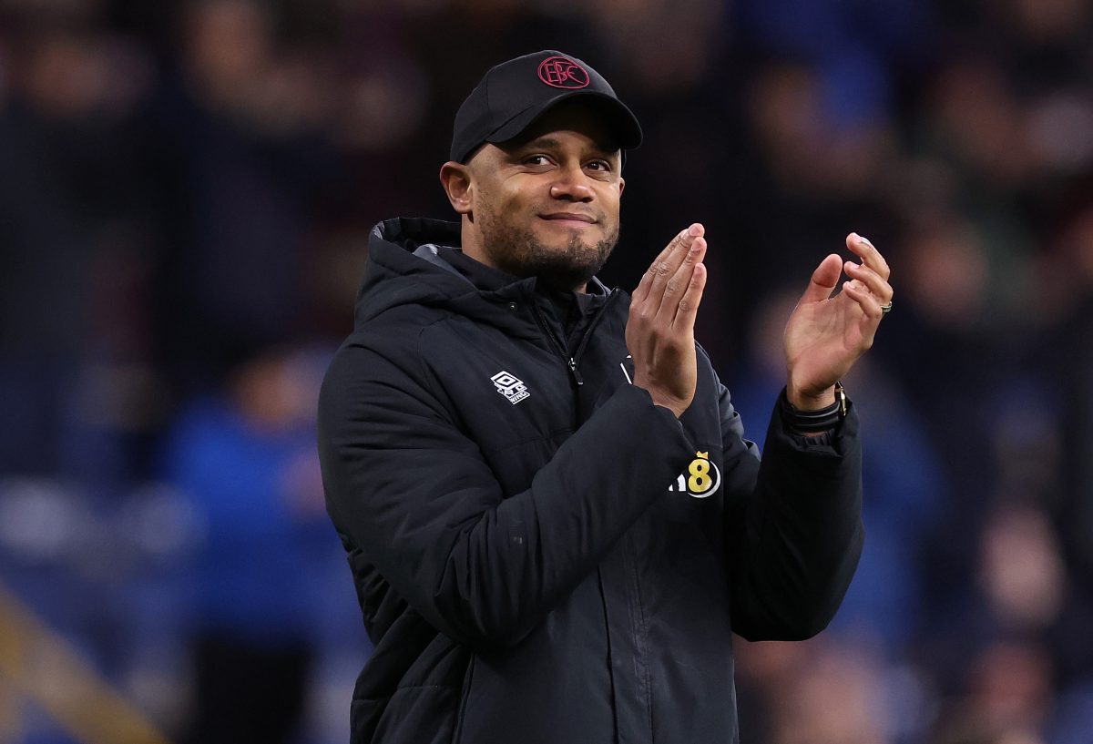 Vincent Kompany doesn't want to address any questions related to Chelsea. (Photo by Alex Livesey/Getty Images)