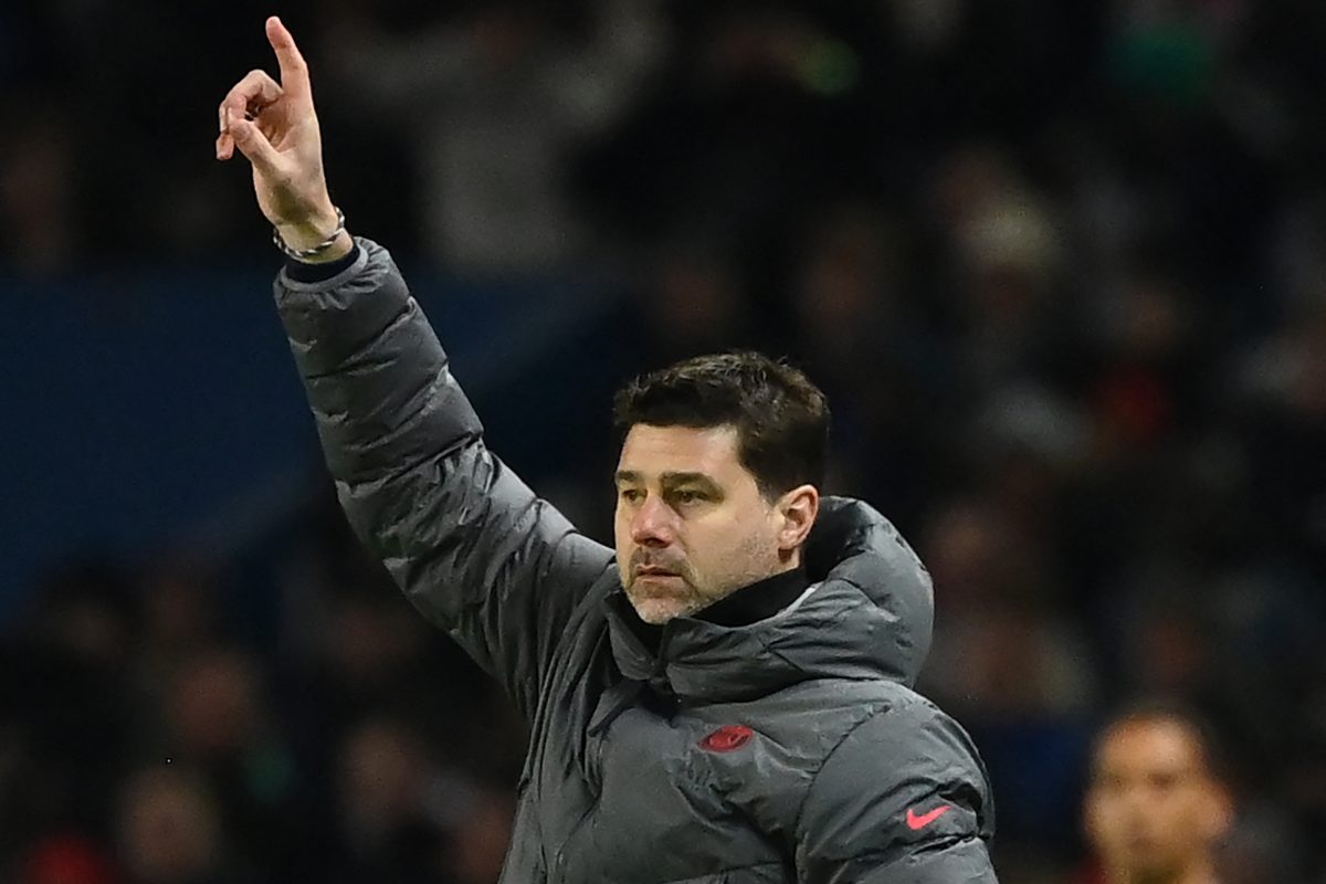 Mauricio Pochettino has just one win five Chelsea games. (Photo by FRANCK FIFE/AFP via Getty Images)