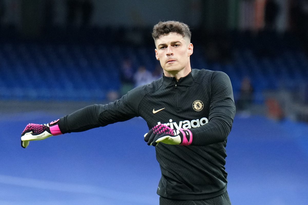 Kepa Arrizabalaga's future at Chelsea is uncertain. (Photo by Angel Martinez/Getty Images)