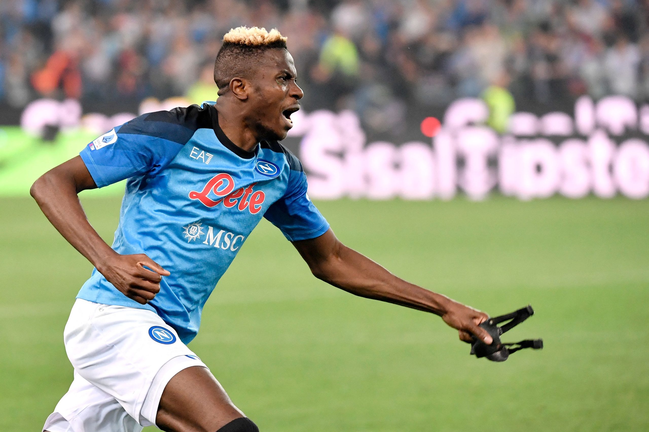 Chelsea are interested in a summer deal for Napoli star Victor Osimhen.