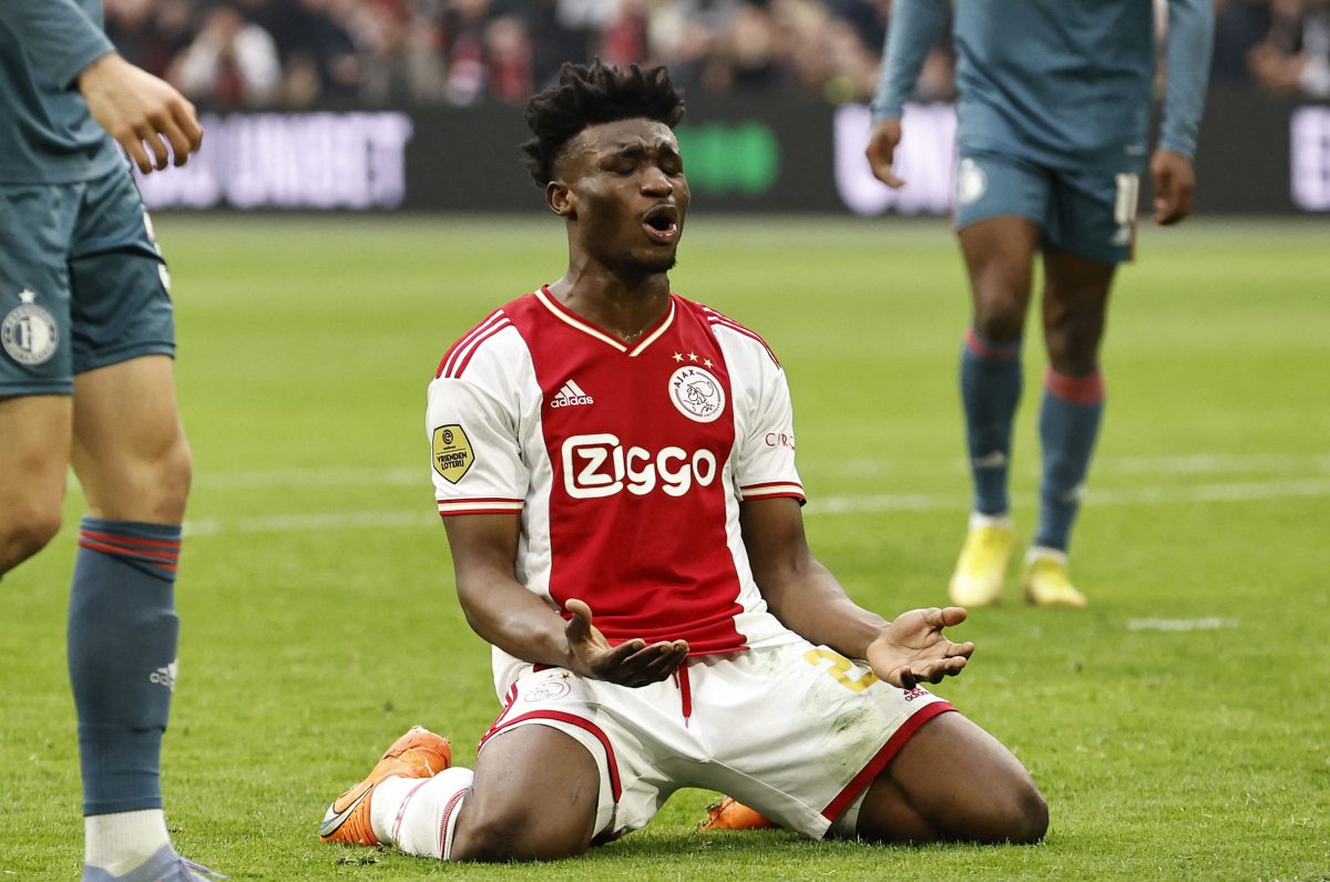 Chelsea miss out on Mohammed Kudus as West Ham United reach agreement with Ajax Amsterdam.  (Photo by MAURICE VAN STEEN/ANP/AFP via Getty Images)