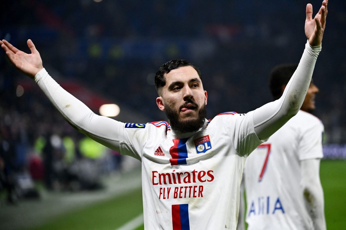 Chelsea are looking at Lyon midfielder Rayan Cherki (Photo by OLIVIER CHASSIGNOLE/AFP via Getty Images)