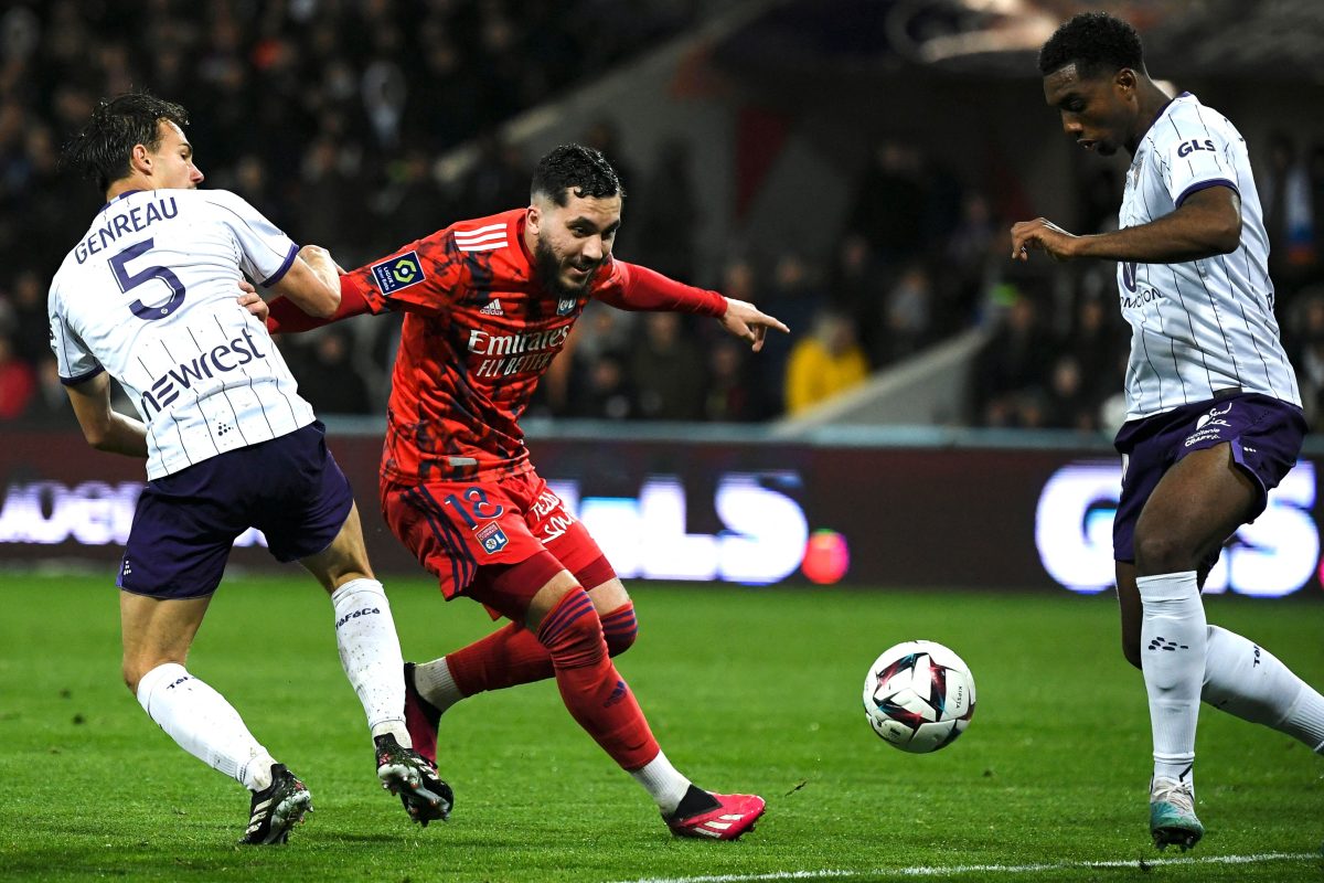 Chelsea are preparing an initial bid for Ligue 1 star Rayan Cherki.  (Photo by VALENTINE CHAPUIS/AFP via Getty Images)