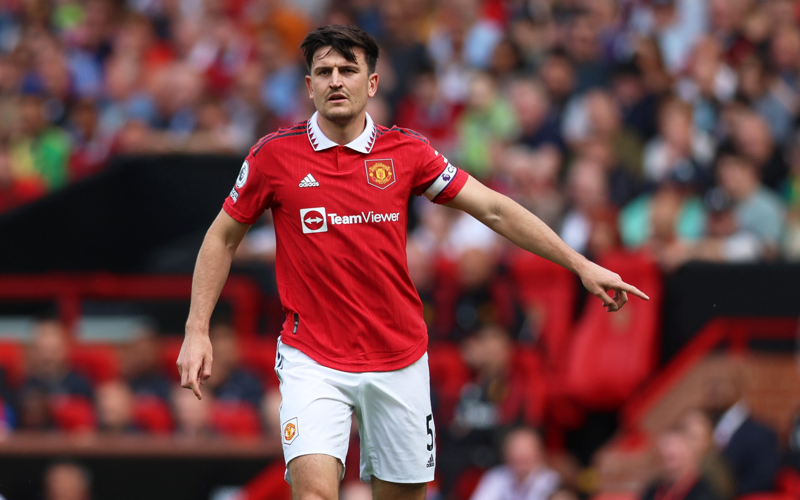 Harry Maguire of Manchester United was stripped of his captaincy by Erik ten Hag.