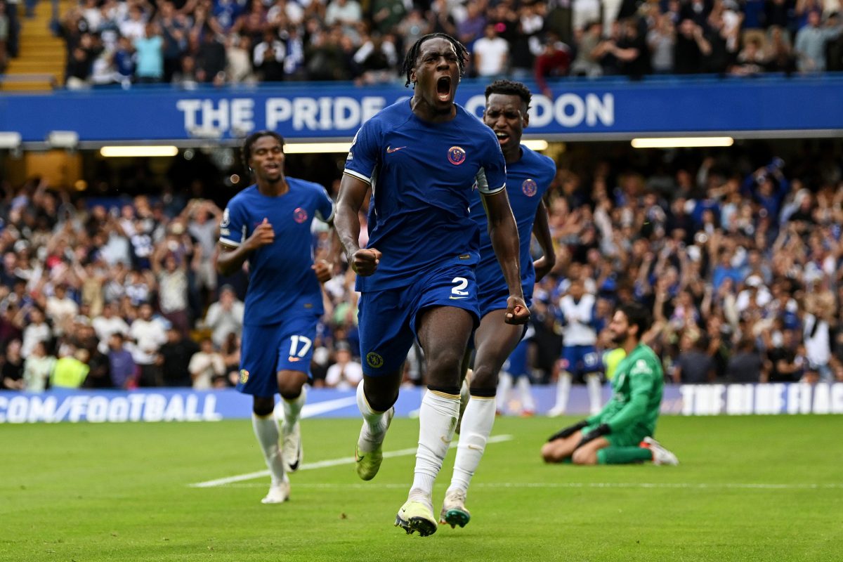 Axel Disasi has advised his Chelsea teammates to be killers in front of the goal. (Photo by Shaun Botterill/Getty Images)