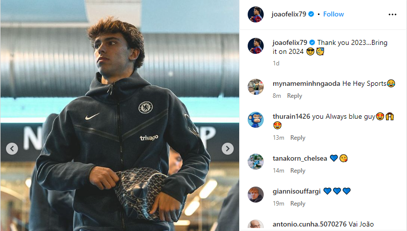 A store of "what could have been" for Joao Felix at Chelsea