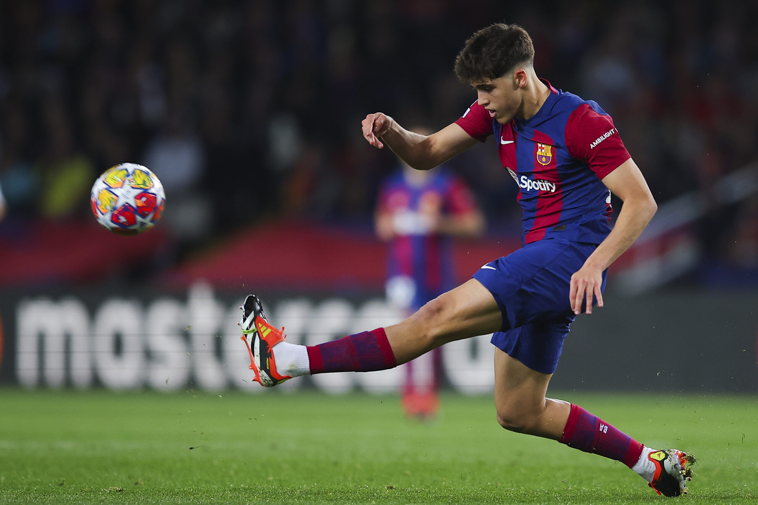Barcelona defender Pau Cubarsi is a rising star with rising Chelsea interest