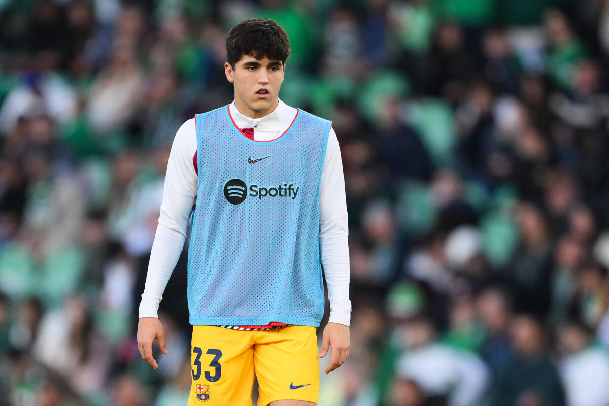 Cubarsi has a cheap release clause on his current contract at Barcelona. (Photo by David Ramos/Getty Images)